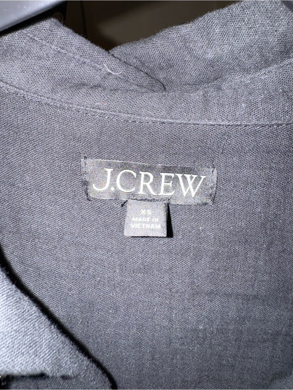 J.Crew Men's Black Polo Shirt